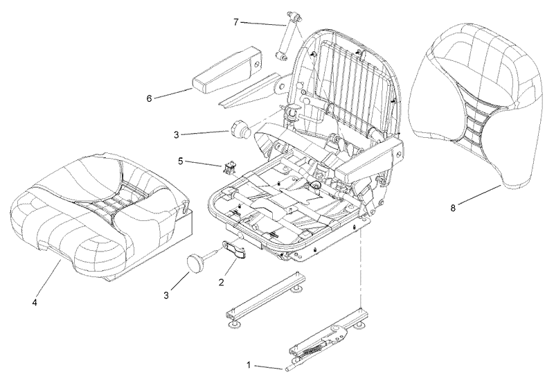 Seat Assembly No 106 9988