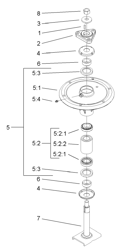 Spindle Assembly No 106 3217