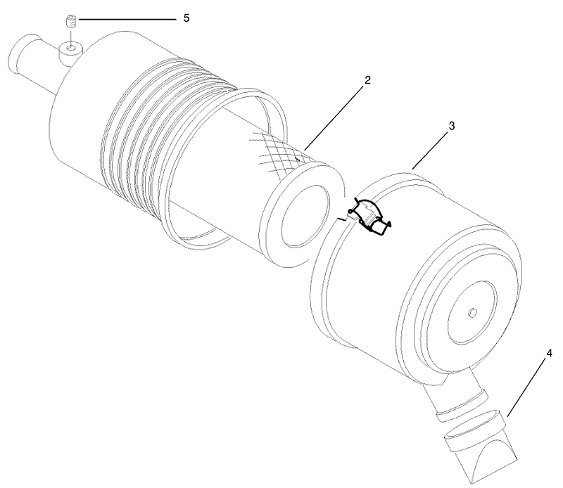 Air Cleaner Assembly No 95 5805