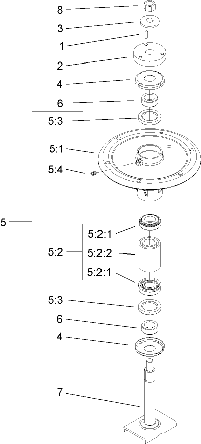 Spindle Assembly No 110 3933