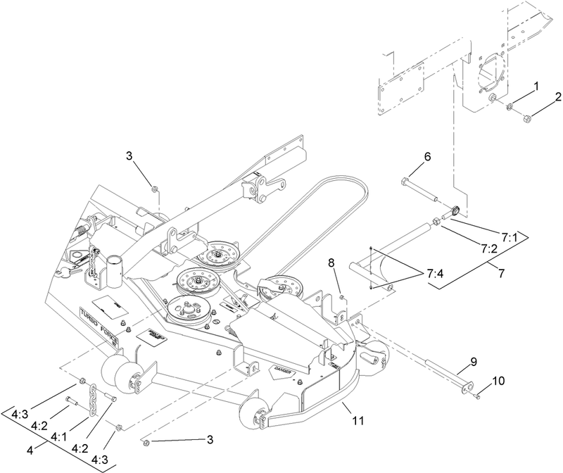 Deck Connection Assembly
