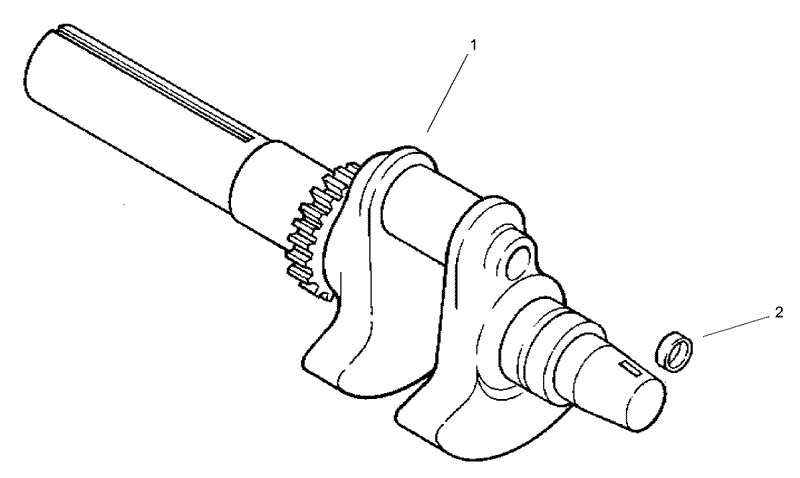 Crankshaft Assembly Kohler CH745 0003