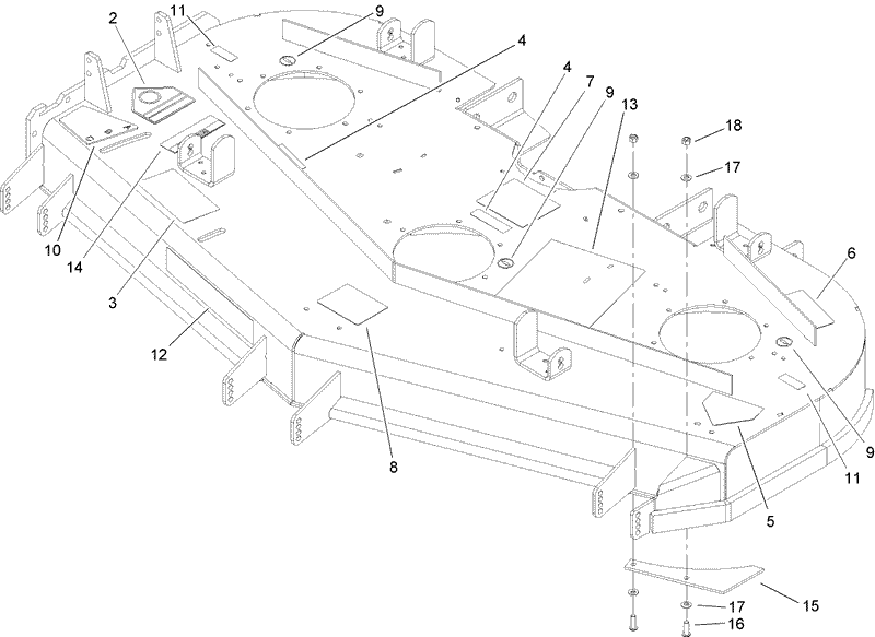 Deck Decal Assembly No 107 1624