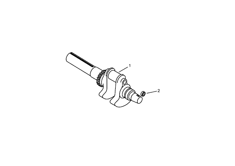 Crankshaft Assembly Kohler CH745 0012