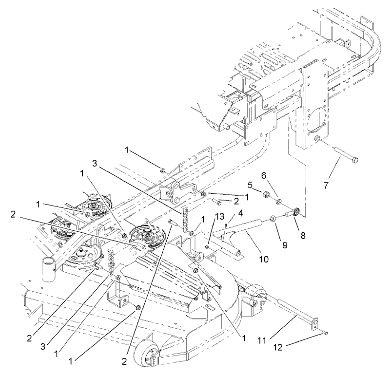 Deck Mounting Assembly