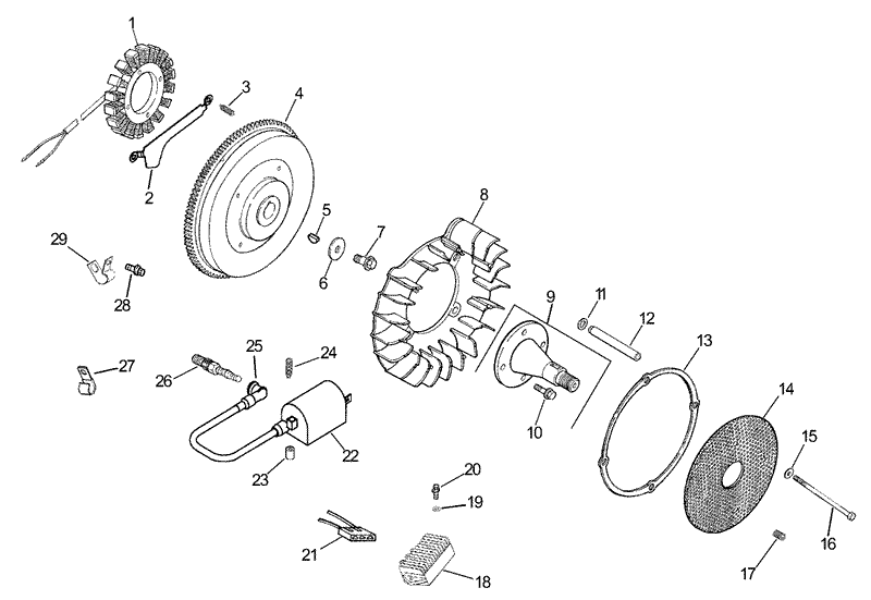 IgnitionElectrical Assembly Kohler CH745 0003