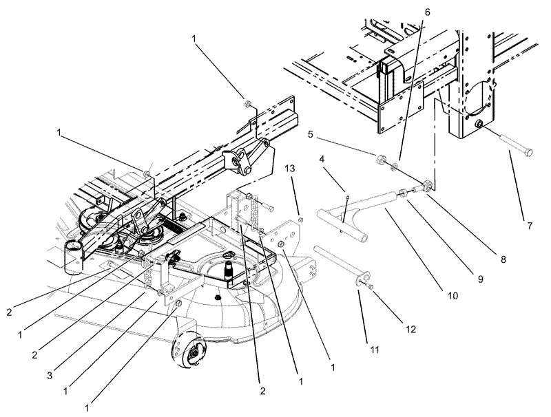 Deck Connection Assembly