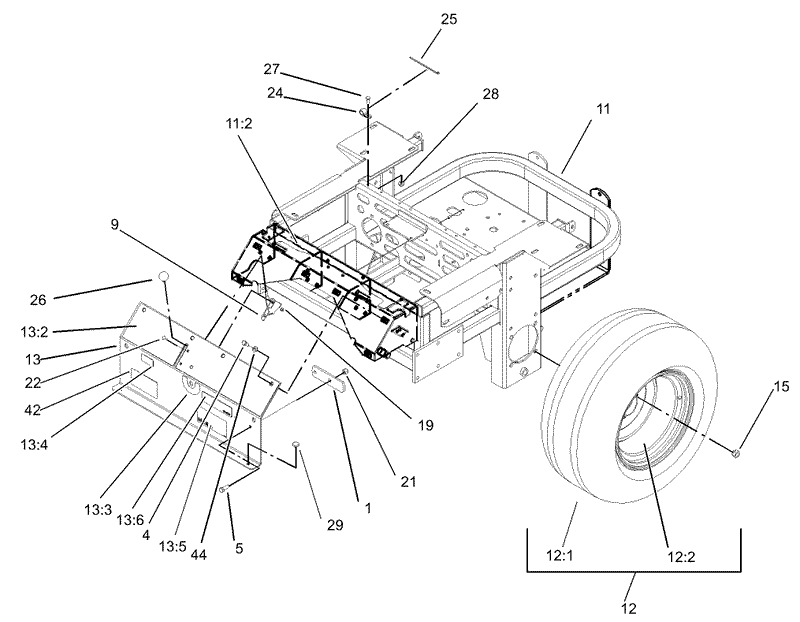 Main Frame Assembly