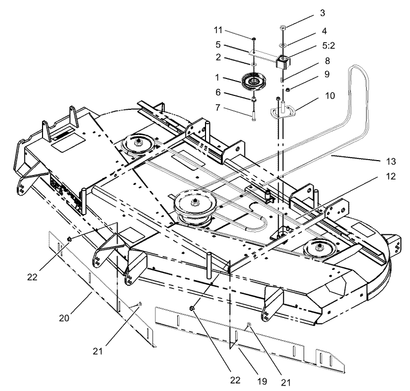 Belt and Idler Arm Assembly