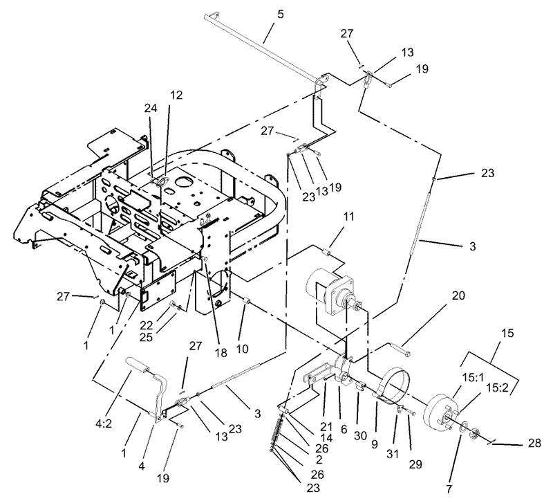 Brake and Wheel Hub Assembly
