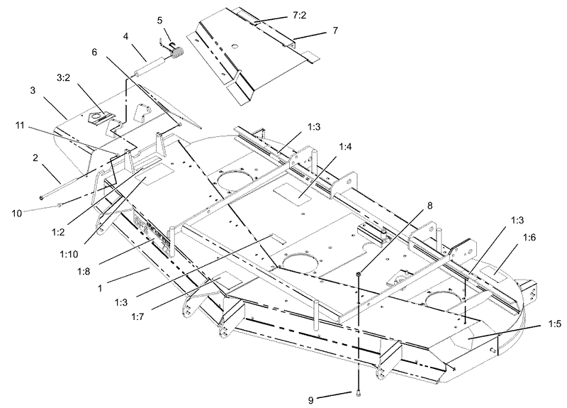 Deck Assembly No 105 1698