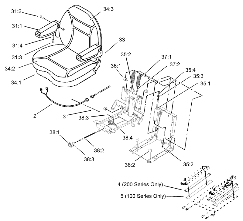 Seat Assembly No 99 8522