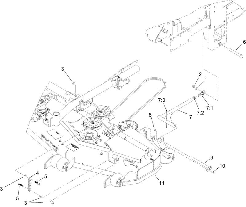Deck Connection Assembly