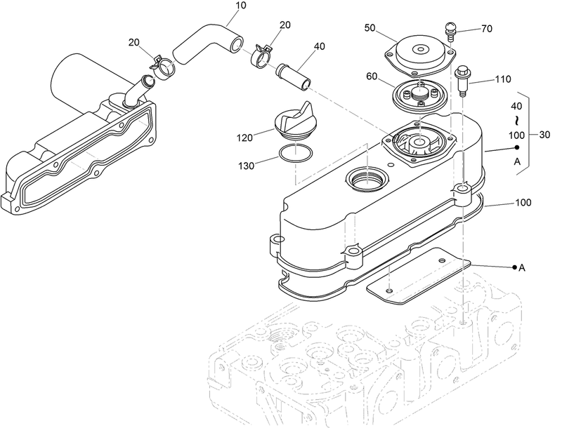 Cylinder Head Cover Assembly