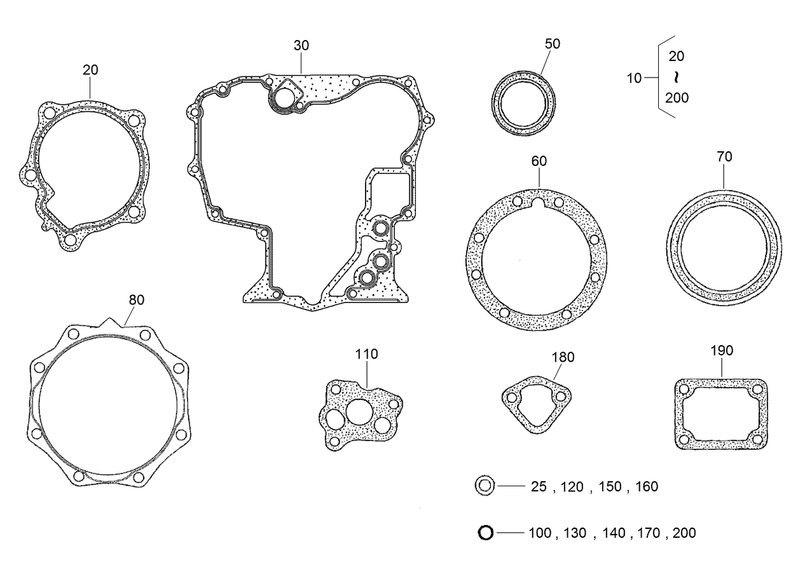Lower Engine Gasket Kit