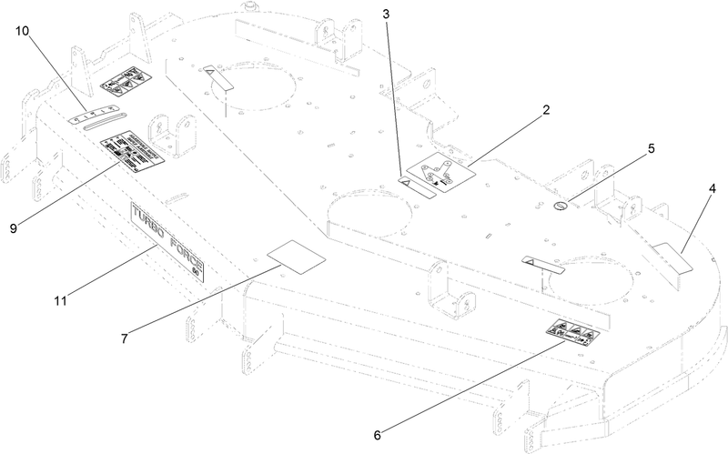 Deck Decal Assembly No 114 4489