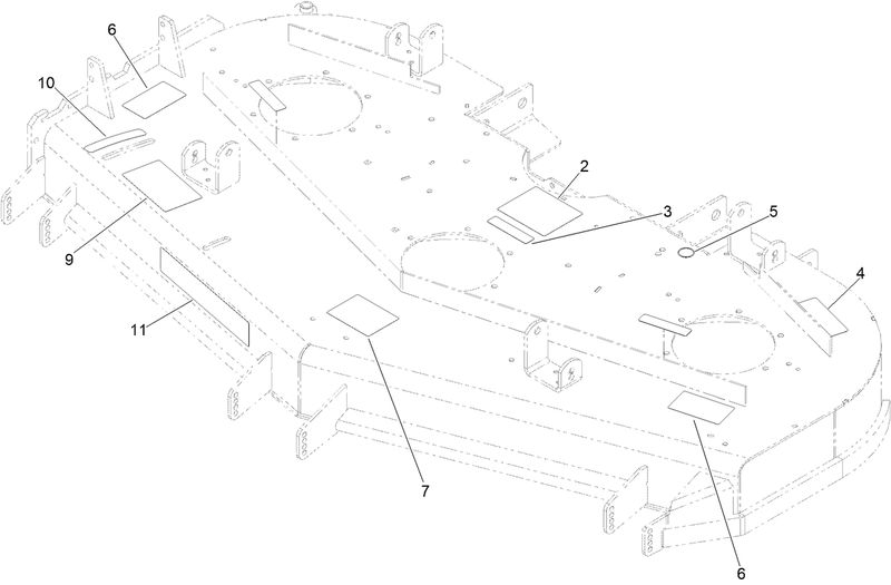 Deck Decal Assembly No 114 4489