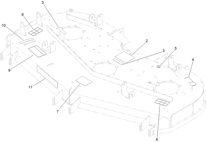 Deck Decal Assembly No 131 7717