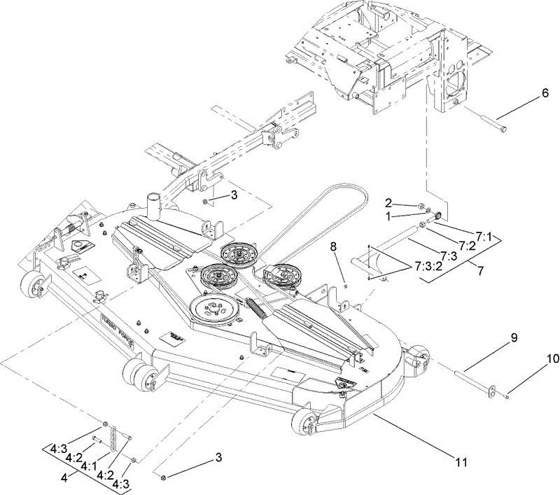 Deck Connection Assembly