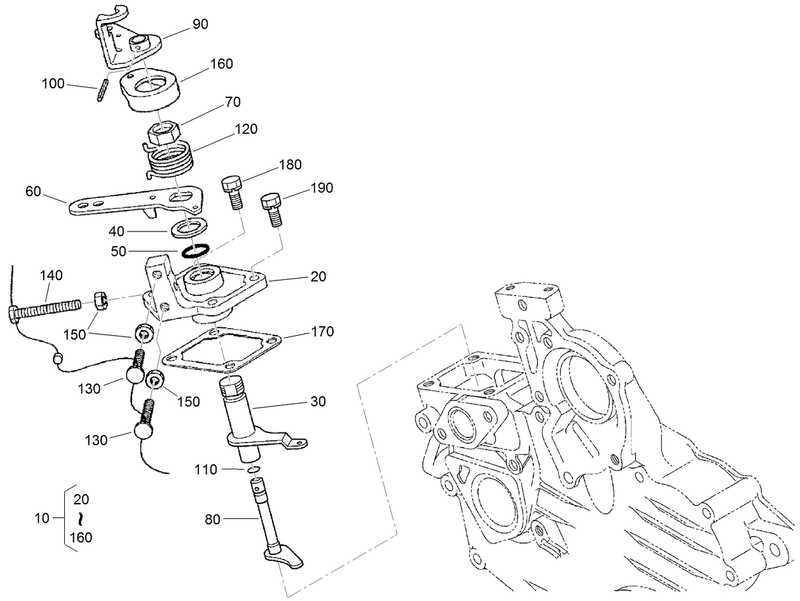 Speed Control Plate Assembly
