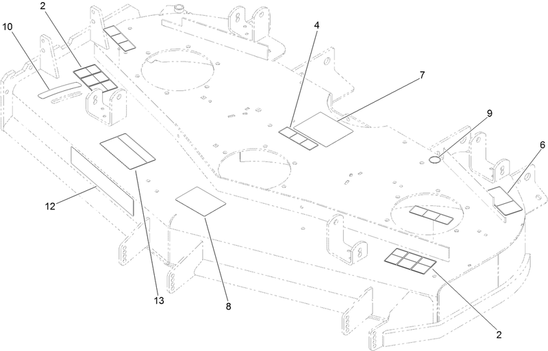 Deck Decal Assembly No 114 4473