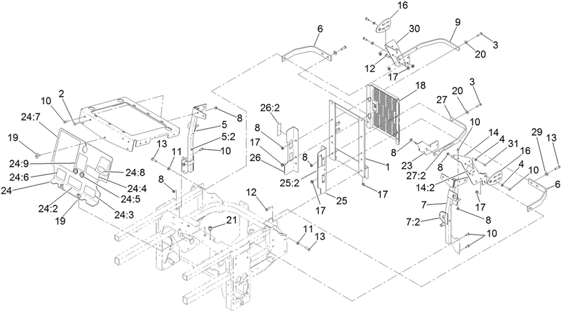 Engine Housing Assembly