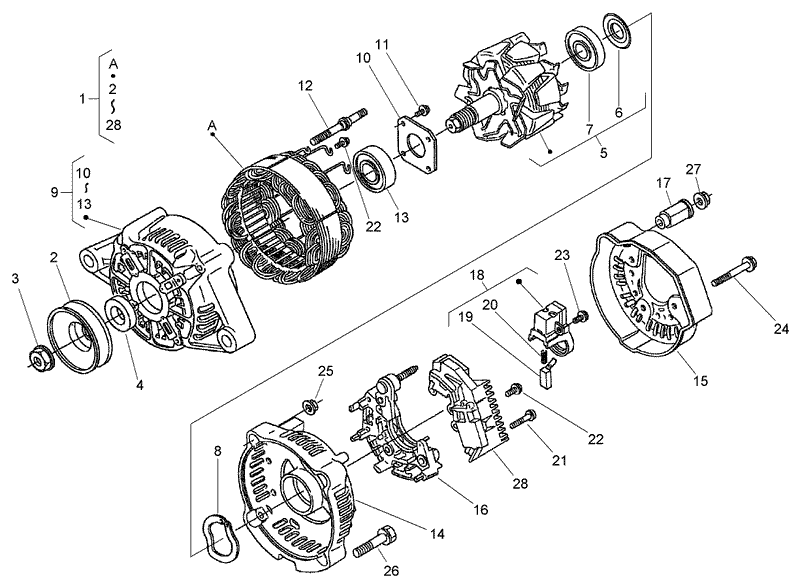 Alternator Assembly