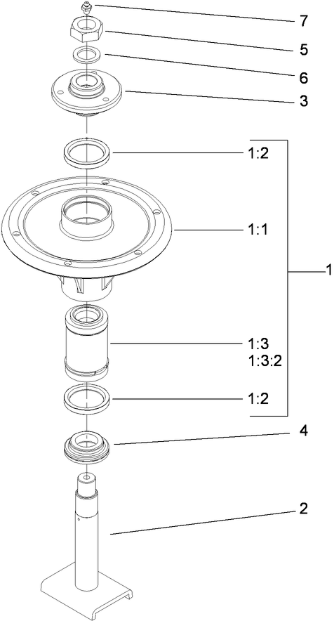 Spindle Assembly No 112 8698