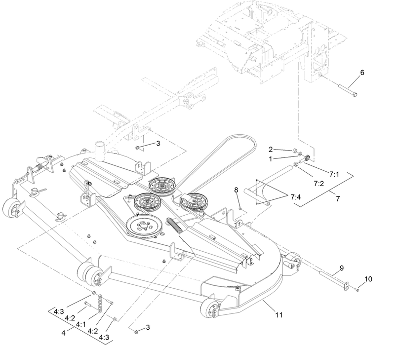 Deck Connection Assembly