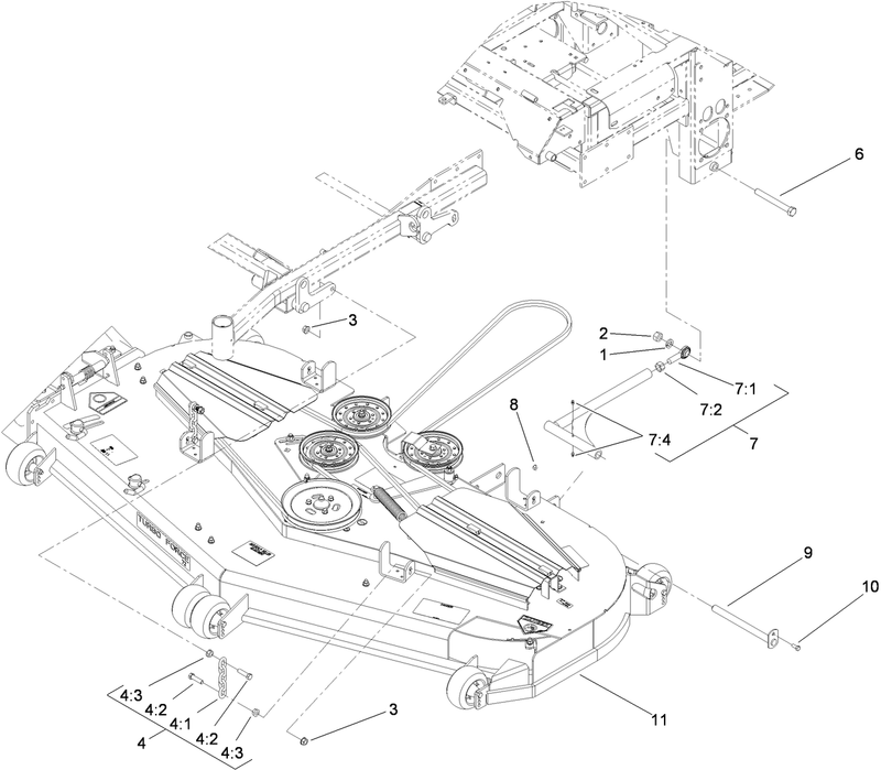 Deck Connection Assembly