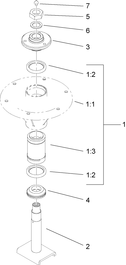 Spindle Assembly No 112 8698