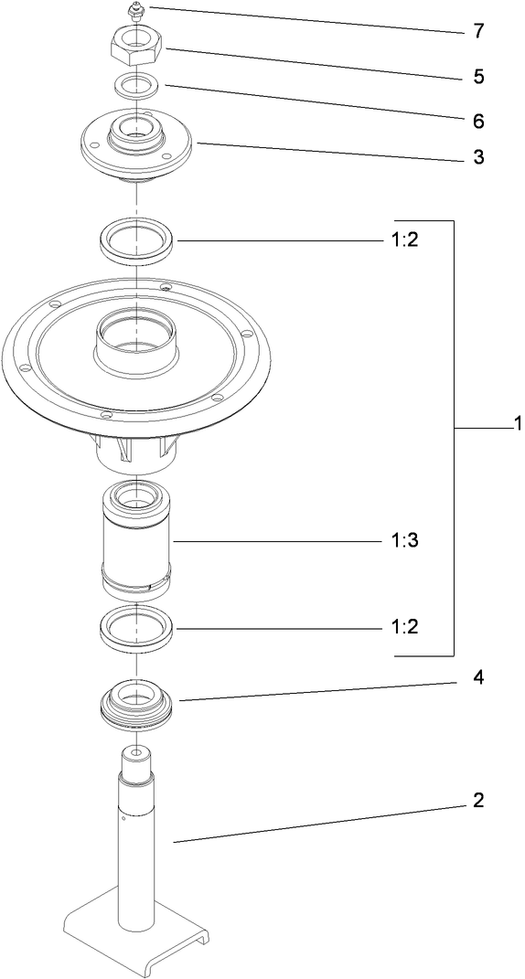 Spindle Assembly No 112 8698