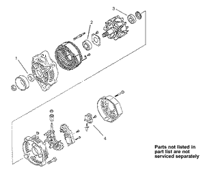 Alternator Assembly No 99-9209