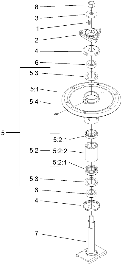 Spindle Assembly No 108 7713