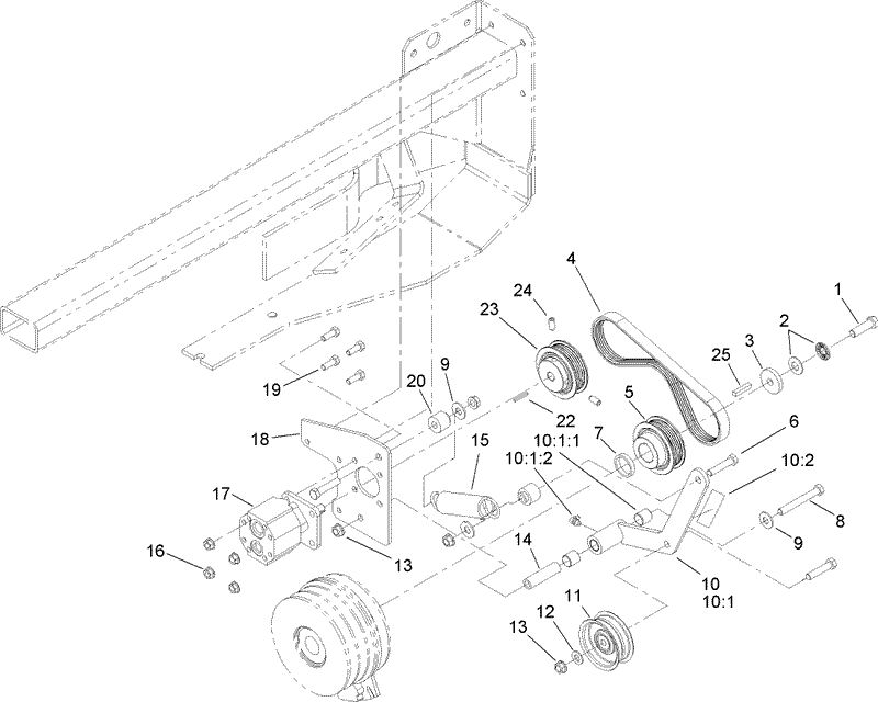 Cooling Pump Drive Assembly