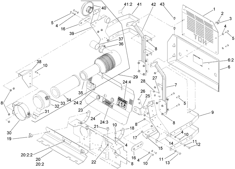 Front and Rear Cover Assembly