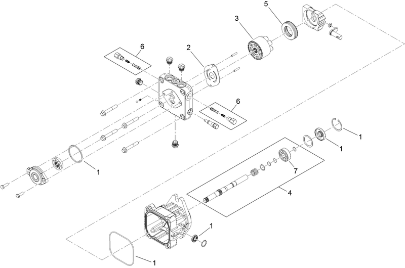 Hydraulic Pump Assembly No 103 2978