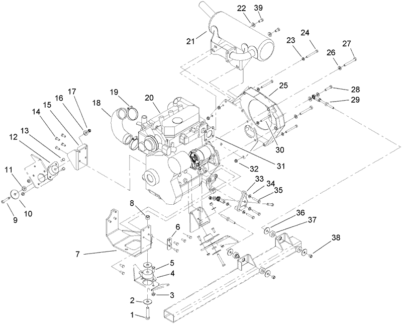 Engine Mounting Assembly