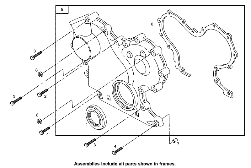 Gear Cover Assembly
