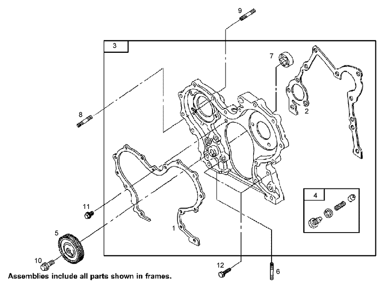 Gear Housing Assembly