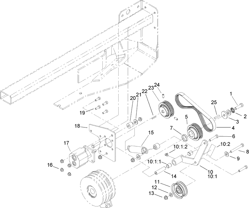 Cooling Pump Drive Assembly