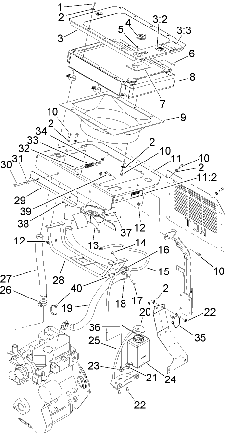 Cooling System Assembly