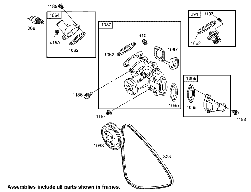 Water Pump Assembly