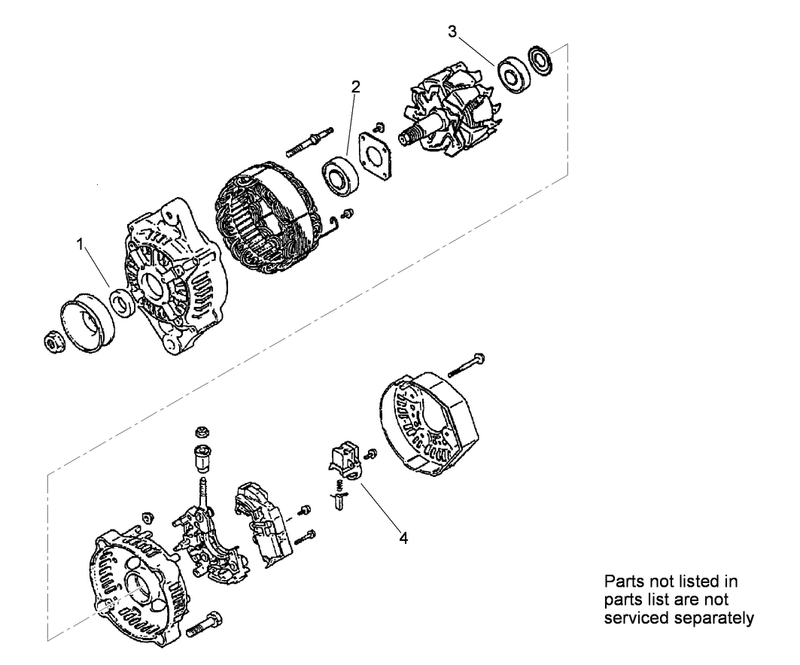 Alternator Assembly No 99 9209