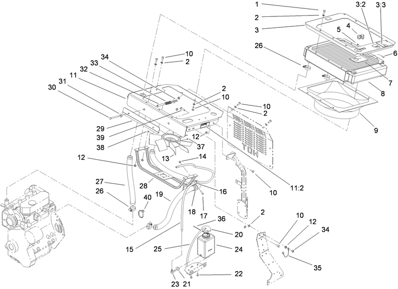 Cooling System Assembly