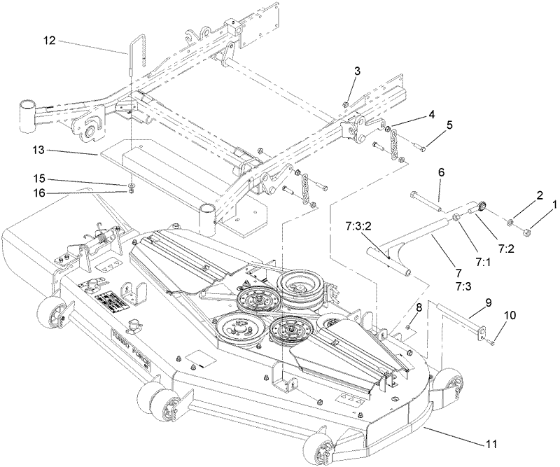 Deck Connection Assembly