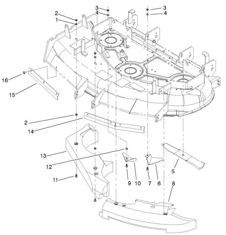 Deck Recycler Assembly