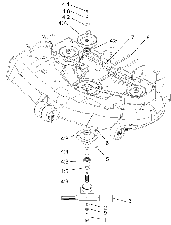 Deck Spindle Assembly