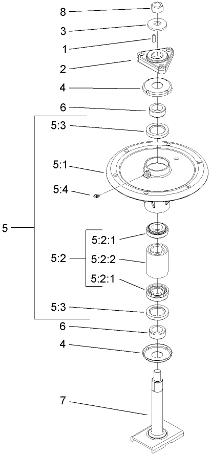 Spindle Assembly No 108 7713