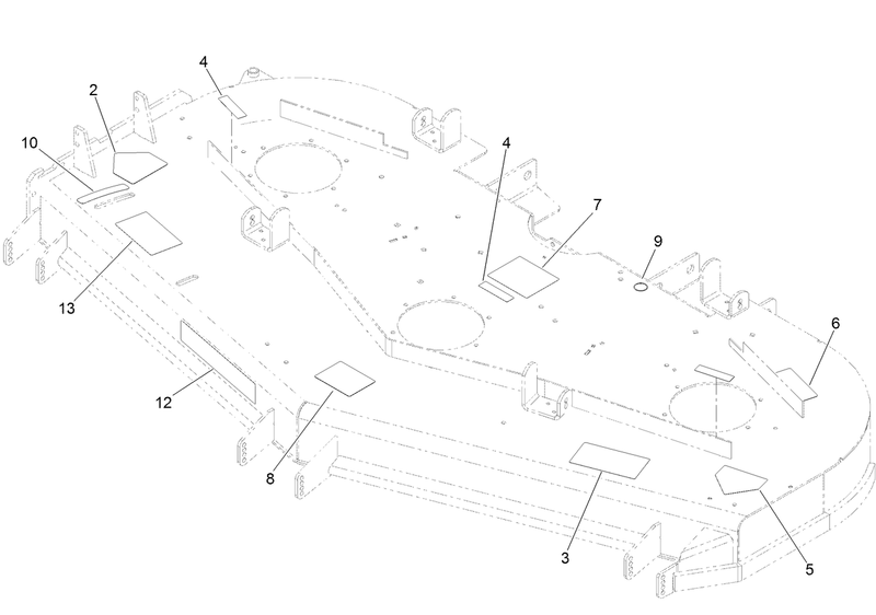 Deck Decal Assembly No 114 4483